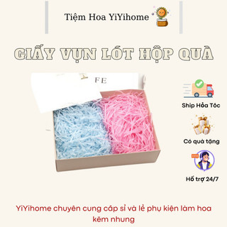 [50GR] Giấy Rơm - Giấy Vụn - Giấy Rối Lót Hộp Quà , Trang Trí Quà Lưu Niệm YIYIHOME