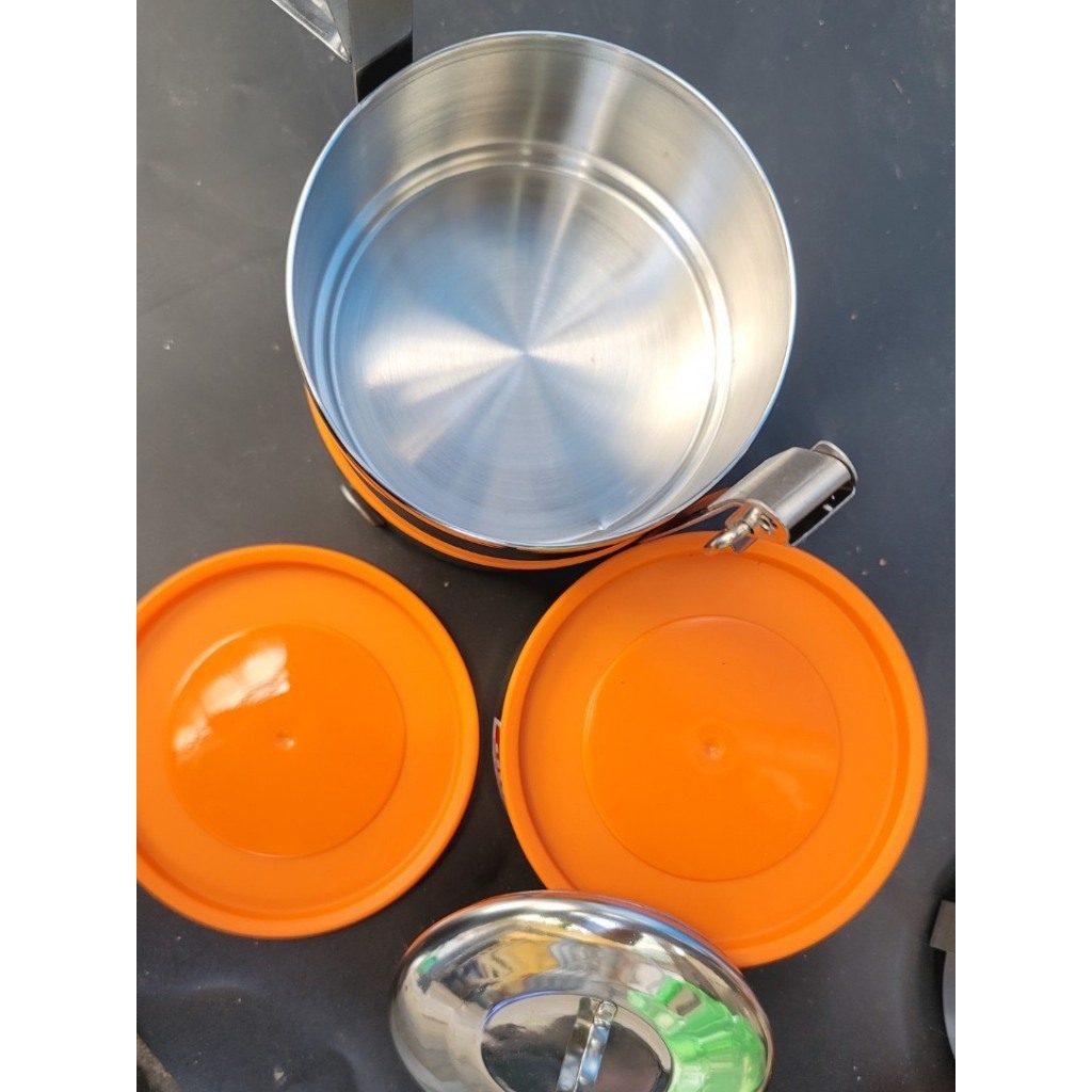Hộp đựng cơm, thức ăn 2,3 ngăn tiện lợi- Cặp lòng đựng cơm bằng inox 304 chống trào kích thước (12cm,14cm)