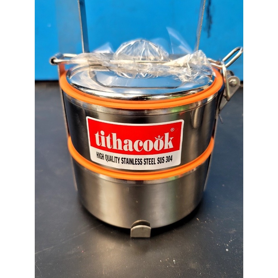 Hộp đựng cơm, thức ăn 2,3 ngăn tiện lợi- Cặp lòng đựng cơm bằng inox 304 chống trào kích thước (12cm,14cm)