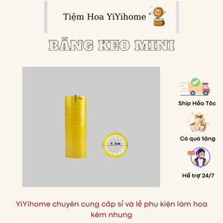 Băng Keo , Băng Dính Mini Văn Phòng Phẩm 1cm