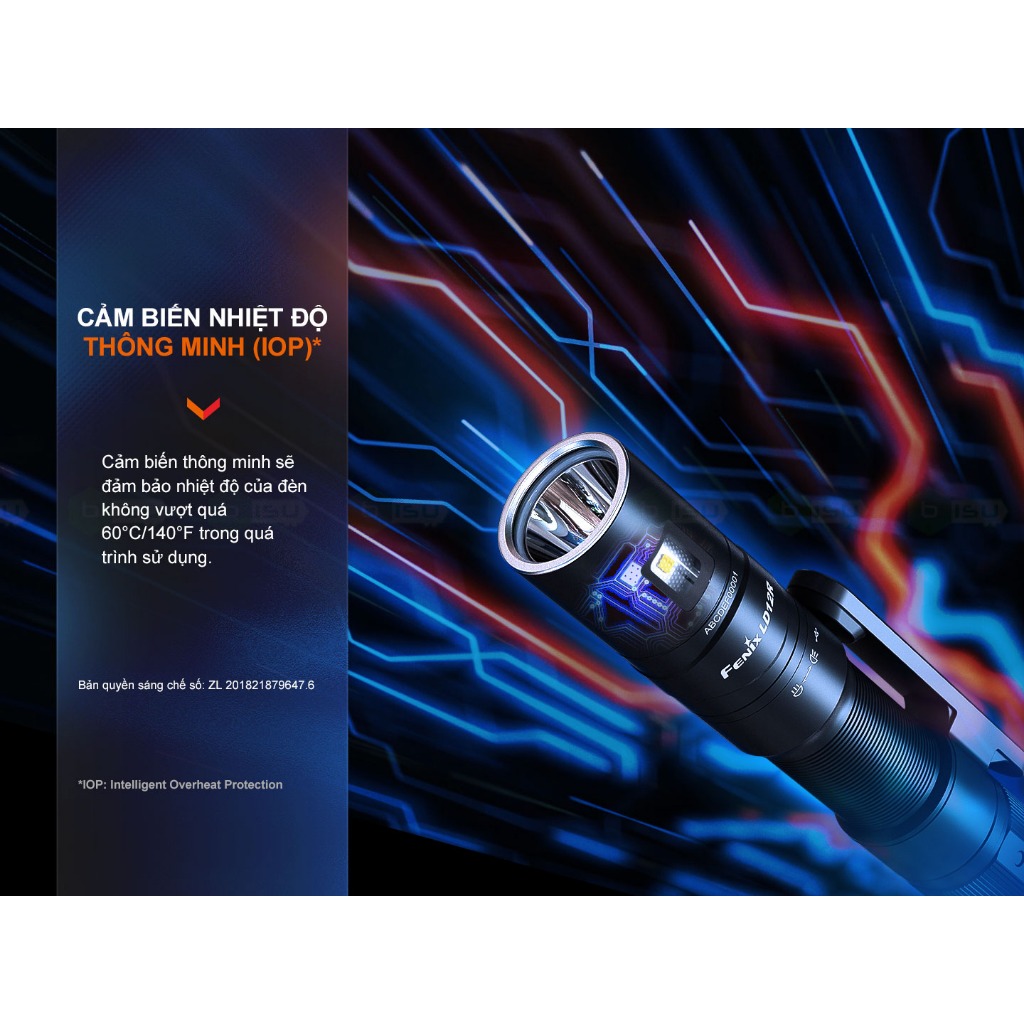 Đèn pin FENIX - LD12R (600 Lumens)