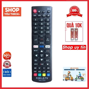 Điều khiển tivi LG RM-L1379 smart internet - tặng kèm pin - Remote LG RM-L1379 loại tốt