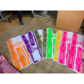 tem dán decal xe điện vc mẫu chane.l đủ màu sắc