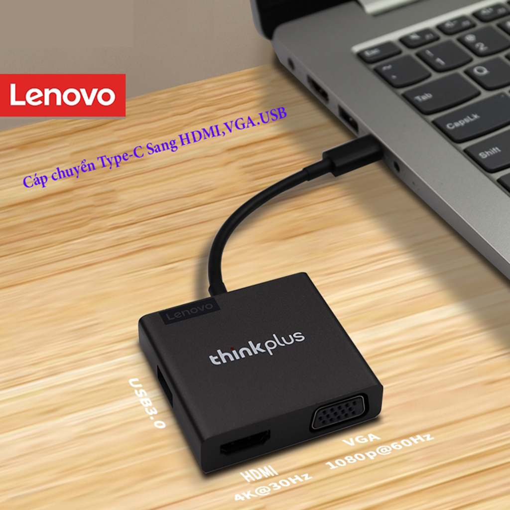 Cáp chuyển Type-c to HDMI đổi Lenovo Thinkplus chất lượng cao 4K cho ...