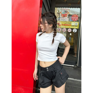 Áo Thun Nữ Mini Tee Ôm Body Vải 4 Chiều Thoáng Mát Siêu Tôn Dáng - Kraken Drk