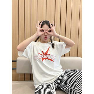 Áo Thun Unisex "Stars Spray" - Kraken Drk 250gsm cotton 2 chiều