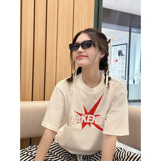 Áo Thun Unisex "Stars Spray" - Kraken Drk 250gsm cotton 2 chiều