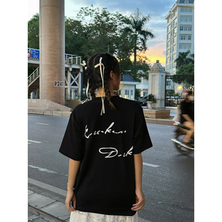 Áo thun unisex " KrakenDrk for Drk " cotton 2 chiều 250gsm.