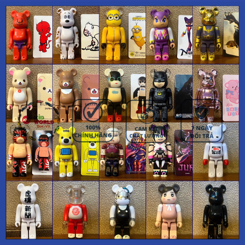 BEARBRICK 100% SERIES 9 Pattern Secret Medicomtoy EUR 200,00 - FR