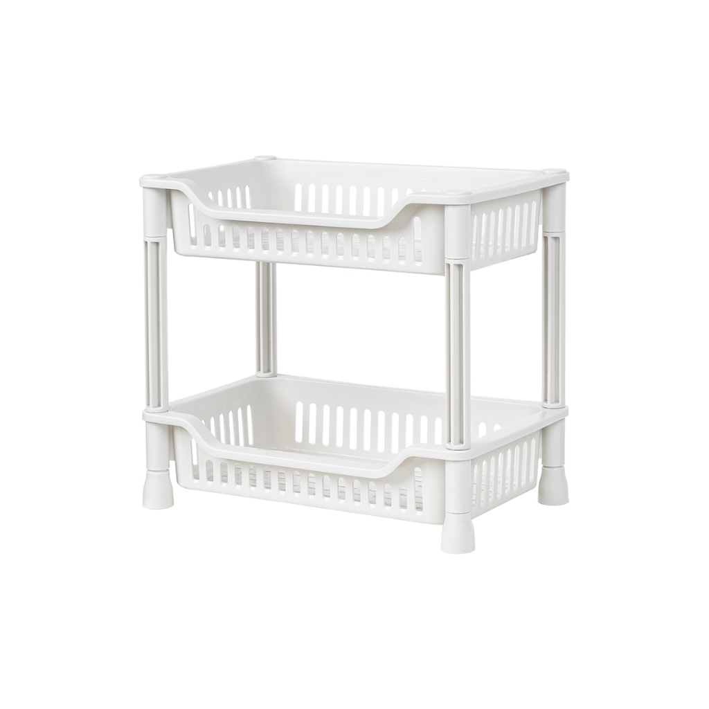 Kệ Chữ Nhật Trung 2T 3T 5538, Kệ đựng đồ đa năng phòng bếp, phòng khách, Giá đựng đồ trang trí decor tiện lợi GD VN