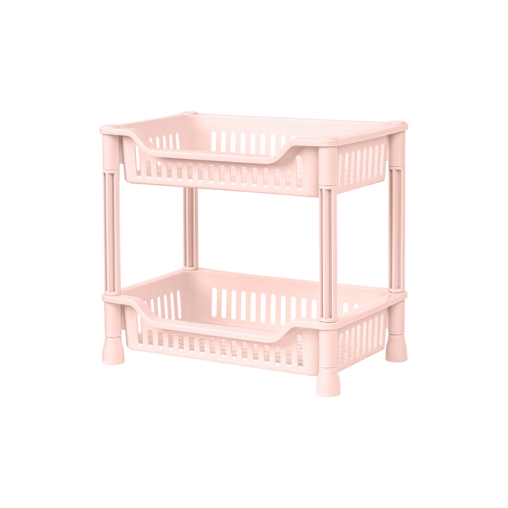 Kệ Chữ Nhật Trung 2T 3T 5538, Kệ đựng đồ đa năng phòng bếp, phòng khách, Giá đựng đồ trang trí decor tiện lợi GD VN
