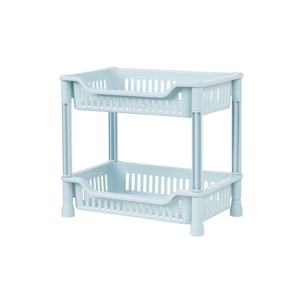 Kệ Chữ Nhật Trung 2T 3T 5538, Kệ đựng đồ đa năng phòng bếp, phòng khách, Giá đựng đồ trang trí decor tiện lợi GD VN