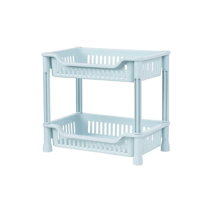Kệ Chữ Nhật Trung 2T 3T 5538, Kệ đựng đồ đa năng phòng bếp, phòng khách, Giá đựng đồ trang trí decor tiện lợi GD VN