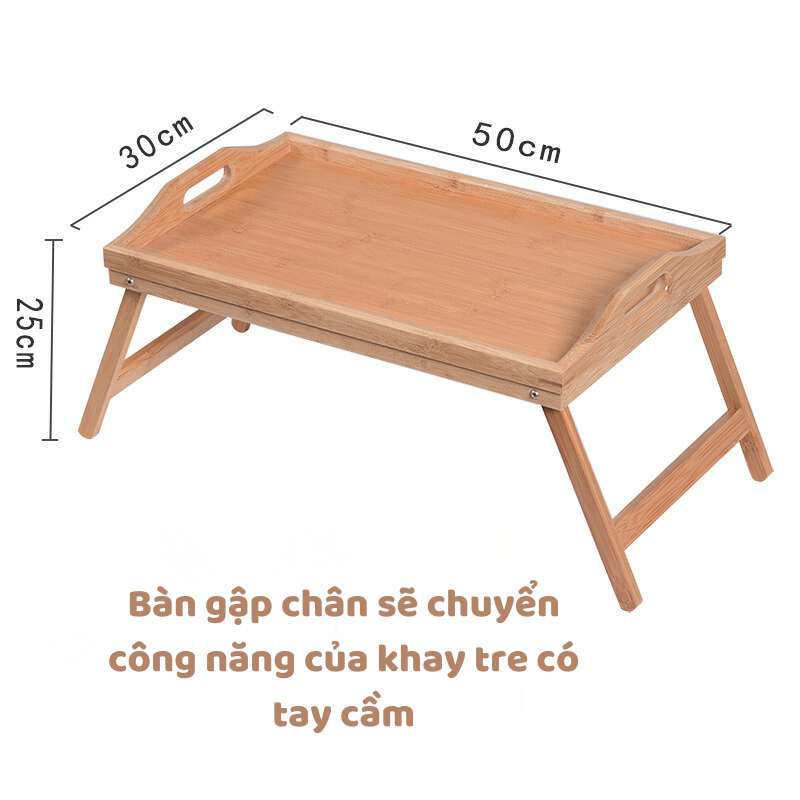 Bàn tre gấp gọn ONGTRE đa năng, chắc chắn, bền, đẹp