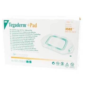 Hộp TEGADERM PAD BĂNG PHIM DÍNH Y TẾ TRONG SUỐT CÓ GẠC VÔ TRÙNG 3M đủ size