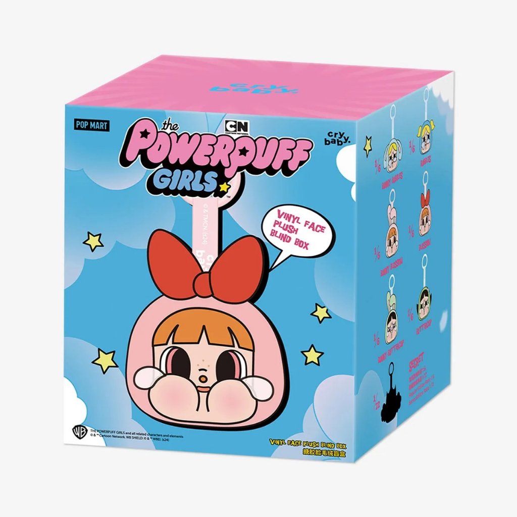 Cry Baby Pop Mart Móc khóa chính hãng powerpuff blindbox | Shopee Việt Nam