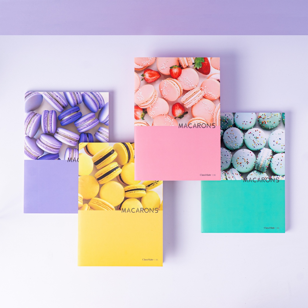 Vở Kẻ Ngang B5 Classmate Vở 200 Trang 70gsm Tập Vở Bìa Macarons Chống Nước Tập Viết Bài Cho Học Sinh NB5-20-0403