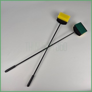 Cây Cọ Bể 2 Mặt - Kèm Lưỡi Cạo Kính - Dụng Cụ Vệ Sinh Bể Cá Cảnh