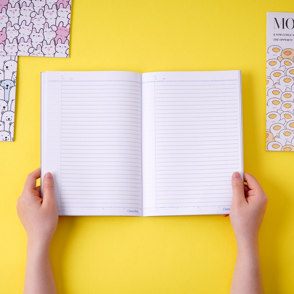 Vở Kẻ Ngang B5 Classmate Tập Sinh Viên 72 Trang Bìa Pattern Dễ Thương Chống Nước Vở Ghi Chép, Viết Bài NB5-07-0604