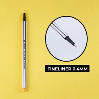 Bút Decor Pen Classmate Bút 30 Màu Ngòi Fineliner Đi Nét Siêu Mảnh, Ngòi 0.4mm, Màu Pastel Trang Trí Sổ Vở CL-MK003