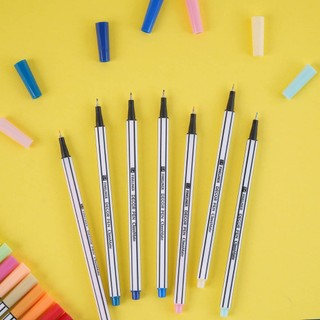 Bút Decor Pen Classmate Bút 30 Màu Ngòi Fineliner Đi Nét Siêu Mảnh, Ngòi 0.4mm, Màu Pastel Trang Trí Sổ Vở CL-MK003