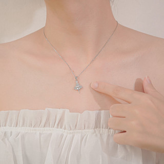 Dây chuyền bạc nữ LAMY Ballerina Princess Pendant Silver Necklace 6398