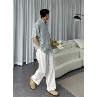Quần suông nam,quần ống rộng nam nữ chất linen đũi thời trang cao cấp thoáng mát đi chơi đi biển du lịch hàn quốc [Q01]