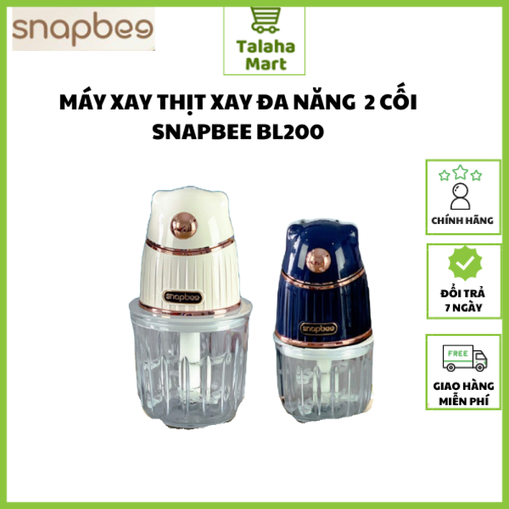 Máy Xay Thịt Snapbee BL200 - Máy Xay Đa Năng 2 Cối, 2 Lưỡi Dao công ...