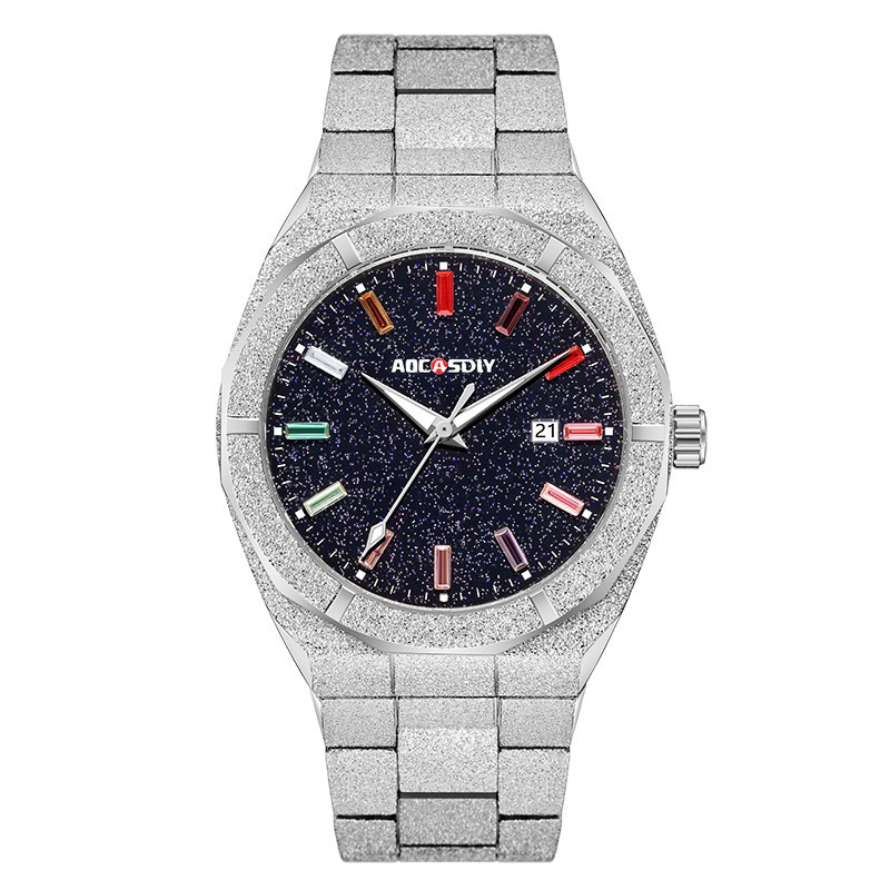 [Tặng nhẫn] Đồng hồ nam dạ quang chống thấm nước size 39mm