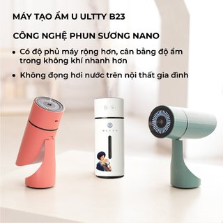 Máy phun sương tạo ẩm ULTTY B23, không dây nhỏ gọn thích hợp để ô tô, văn phòng, phòng ngủ