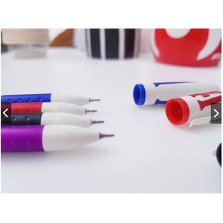10 cây/ hộp bút chữ A, bút chữ A AIHAO 801A Ngòi 0,5mm Chất mực Cao Cấp, viết êm