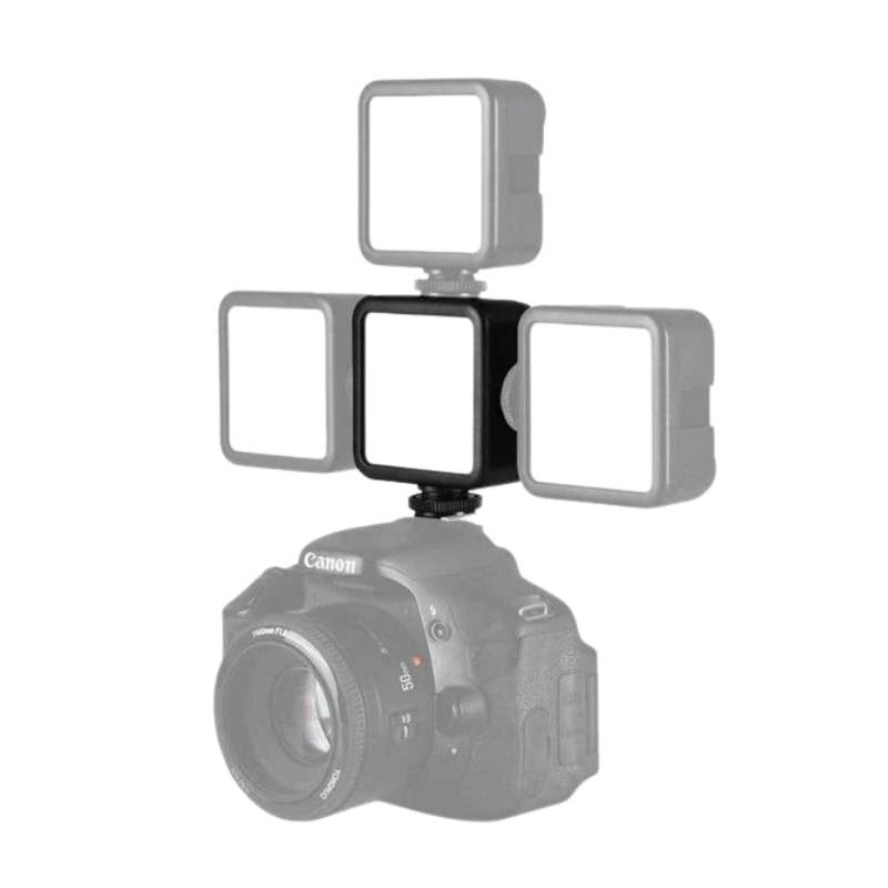 Đèn trợ sáng RGB Q4 nhỏ gọn tiện lợi, hỗ trợ ánh sáng quay video và chụp ảnh