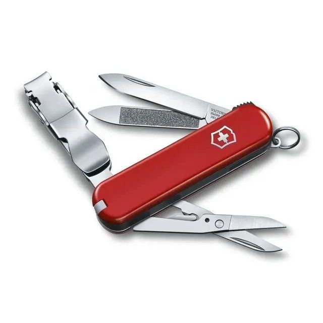 PHỤ KIỆN VICTORINOX - NAIL CLIPPER 580 (BẤM MÓNG TAY KÈM KÉO)