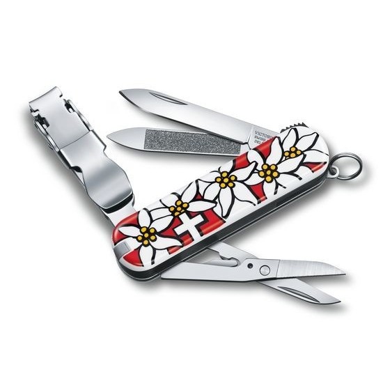 PHỤ KIỆN VICTORINOX - NAIL CLIPPER 580 (BẤM MÓNG TAY KÈM KÉO)