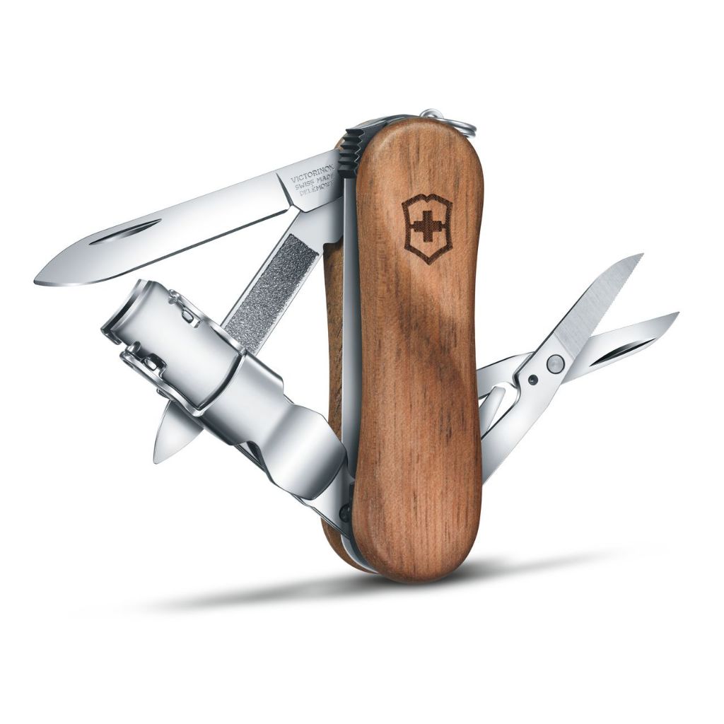 PHỤ KIỆN VICTORINOX - NAIL CLIPPER 580 (BẤM MÓNG TAY KÈM KÉO)