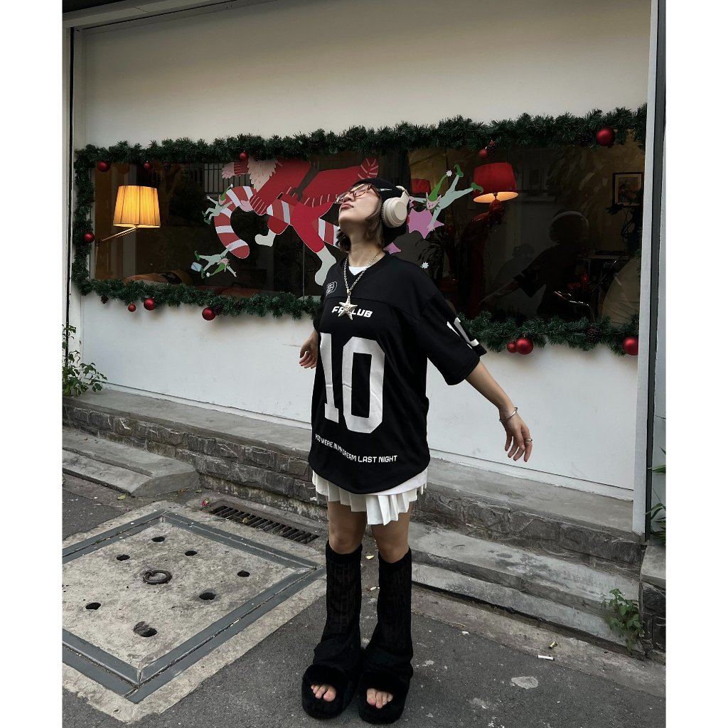 [ CÓ SẢN PHẨM MỚI ÁO THUN OVERSIZE PHỐI BÓNG ĐÁ FFCLUB MIX 1 - LOCALBRAND FFCLUB CHÍNH HÃNG