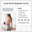 Tạ tay nữ 3kg lõi gang đặc bọc cao su tập gym yoga chống trơn trượt, xước vỡ sàn - TaTay-3kg