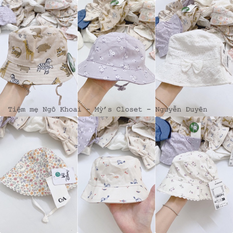 [MD120] C&A Mũ đội đầu che nắng xinh cho bé xuất xịn