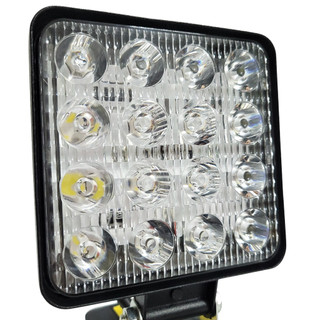 Đèn Pin led 16 bóng siêu sáng, đèn pha led dùng pin chân pin makita, đèn Pin sạc 4inch chân thông dụng