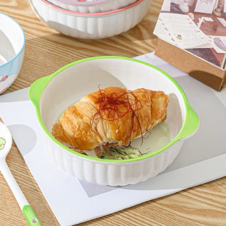 T&T0101 Sét bát sứ có tay cầm 3 món hoạt hình siêu đáng yêu