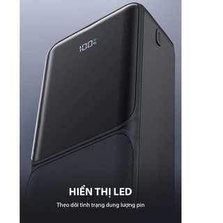 Pin Sạc Dự Phòng RT40 40.000mAh sạc nhanh 22.5W ROBOT chứng chỉ MSDS, CE MARKING, UN38.3, RoHS
