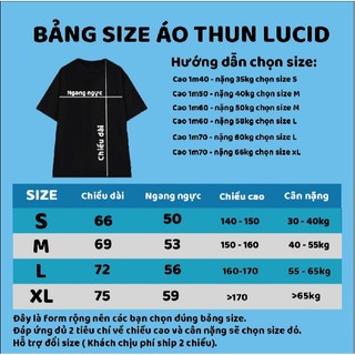 Áo Thun Local Brand Unisex LUCID LC STUDIO Nam Nữ Tay Lỡ From Rộng Chất Cotton