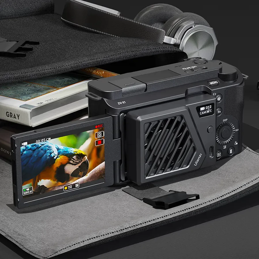 ULANZI CA25 (PHIÊN BẢN MỚI) - Quạt Tản Nhiệt Làm Mát Cho Máy Ảnh SONY / CANON / FUJIFILM / NIKON (C0
