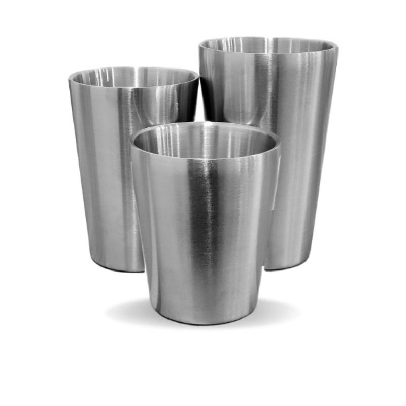 Ly, cốc inox trơn 2 lớp cách nhiệt cao cấp ko gỉ an toàn cho sức khoẻ ...