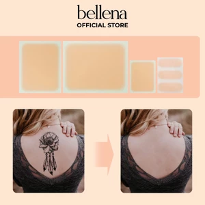 Miếng dán che hình xăm tiệp màu da đậm màu sử dụng được 1 tuần Bellena X3