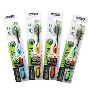 BÀN CHẢI ĐÁNH RĂNG THAN TRE HÀN QUỐC BOSSI - BÁN BUÔN GIẤY GẤU TRÚC