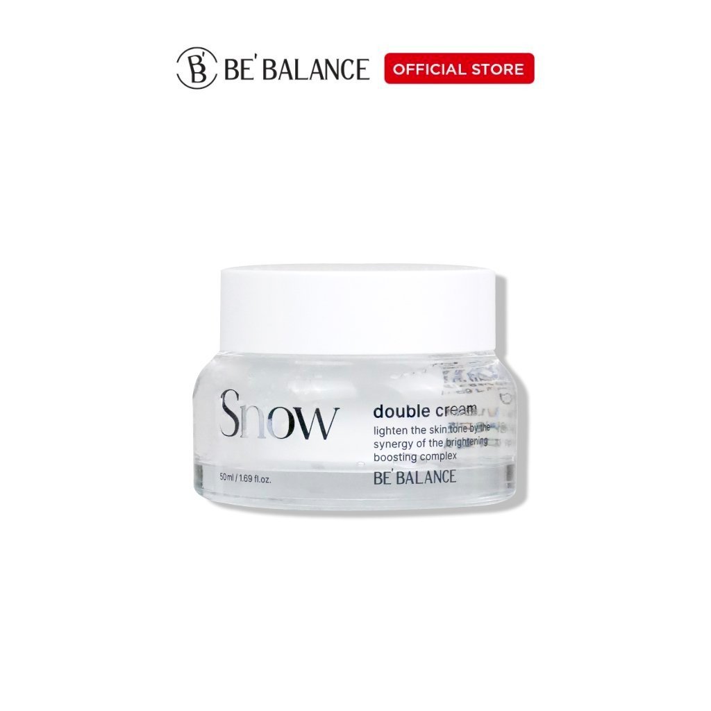 Ảnh Kem Dưỡng Trắng Be'Balance SNOW DOUBLE CREAM giúp Làm Đẹp và Dưỡng Sáng Da Chuyên Sâu 50ml 1