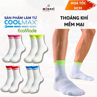 VỚ CHẠY BỘ HYPER X Sợi CoolMax Thoáng Mát Chống Mùi Hôi Khó Chịu Êm Ái Khi Vận Động - Minori Store