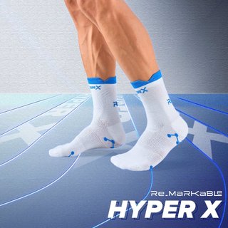VỚ CHẠY BỘ HYPER X Sợi CoolMax Thoáng Mát Chống Mùi Hôi Khó Chịu Êm Ái Khi Vận Động - Minori Store