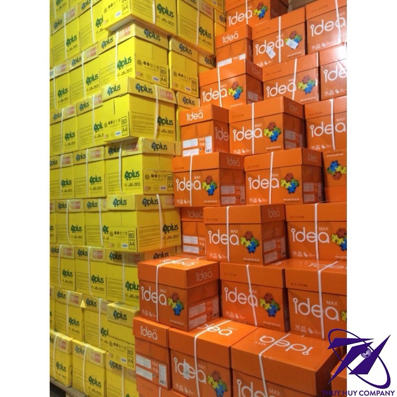 GIẤY IN A4 IDEA MAX ẤN ĐỘ ĐL70GSM, 1 GRAM 500 TỜ - VPP QUỐC HUY